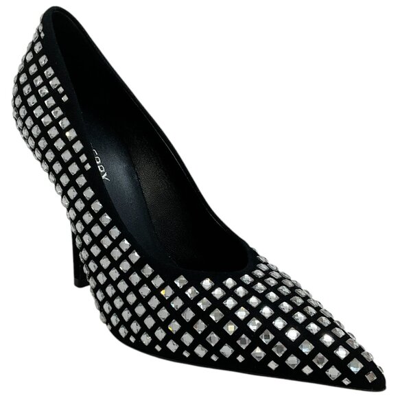 Burberry Black Crystal Embellished Madelina Pumps - Picture 1 of 11